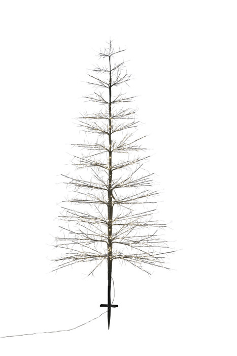 Juletræ 1568 Micro-LED m/blink H180 cm